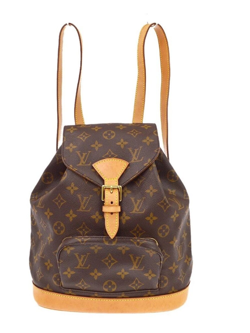 Best08 LOUIS VUITTON MONTSOURIS MM BACKPACK BAG MONOGRAM M51136 SP0969 RQ04793